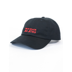 Helio Gracie Jiu-Jitsu Dad Hat (Black & Red)