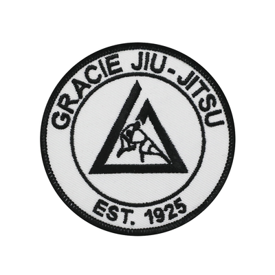 (3x3") White Small Embroidered Gi Patch