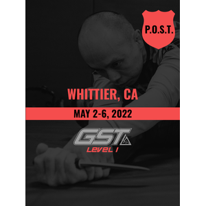 Level 1 Full Certification (CA POST Credit): Whittier, CA (May 2-6,  2022)