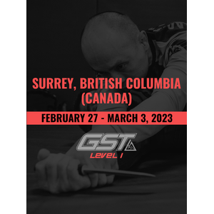 Level 1 Certification: Surrey, British Columbia Canada (February 27 - March 3, 2023) TENTATIVE