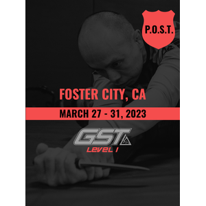 Level 1 Full Certification (CA POST Credit): Foster City, CA (March 27-31,  2023) TENTATIVE