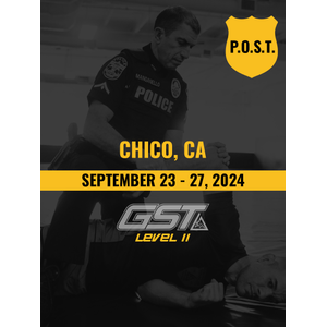 Level 2 Certification (CA POST Credit): Chico, CA (September 23-27, 2024) TENTATIVE