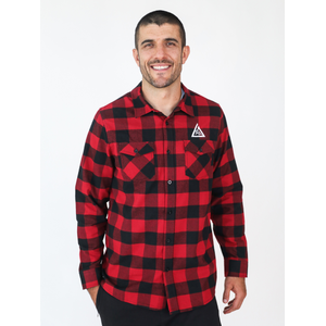 Gracie Flannel Shirt (Red)