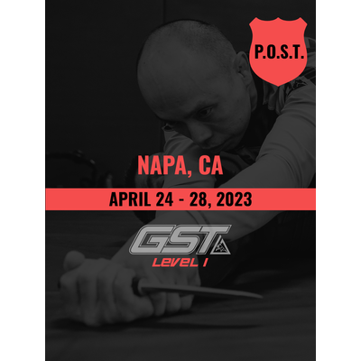 Level 1 Full Certification (CA POST Credit): Napa, CA (April 24-28,  2023)