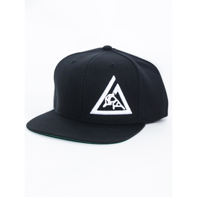 3-D Embroidered Snapback Hat (White)