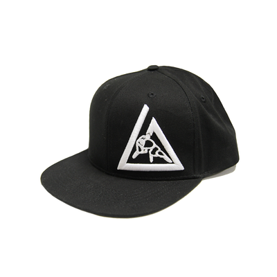 3-D Embroidered Snapback Hat (White)