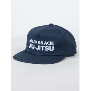 Helio Gracie Jiu-Jitsu Unstructured Snapback Hat (Navy)