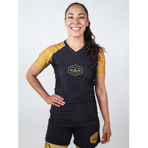 Golden Lion Short-Sleeve Rashguard v2.0 (Women)