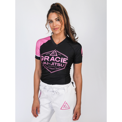 Pink Rank Short-Sleeve Rashguard v2.0 (Women)