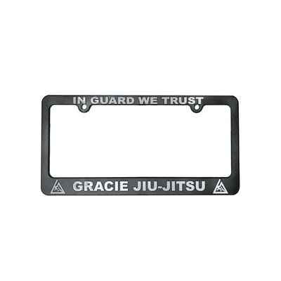 "In Guard We Trust" License Plate Frame