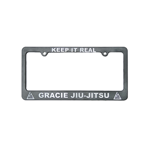 "Keep it Real" License Plate Frame