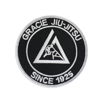 (3x3") Black Small Embroidered Gi Patch