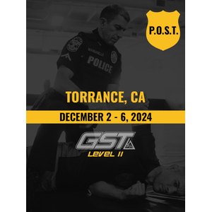 Level 2 Certification (CA POST Credit): Torrance, CA (December 2-6, 2024)
