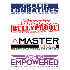 (9") Gracie Jiu-Jitsu Program Sticker