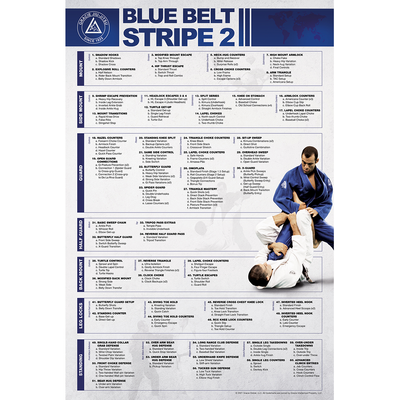Blue Belt Stripe 2 Poster (24x36")