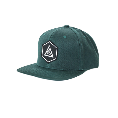 Hex Green Snapback Hat