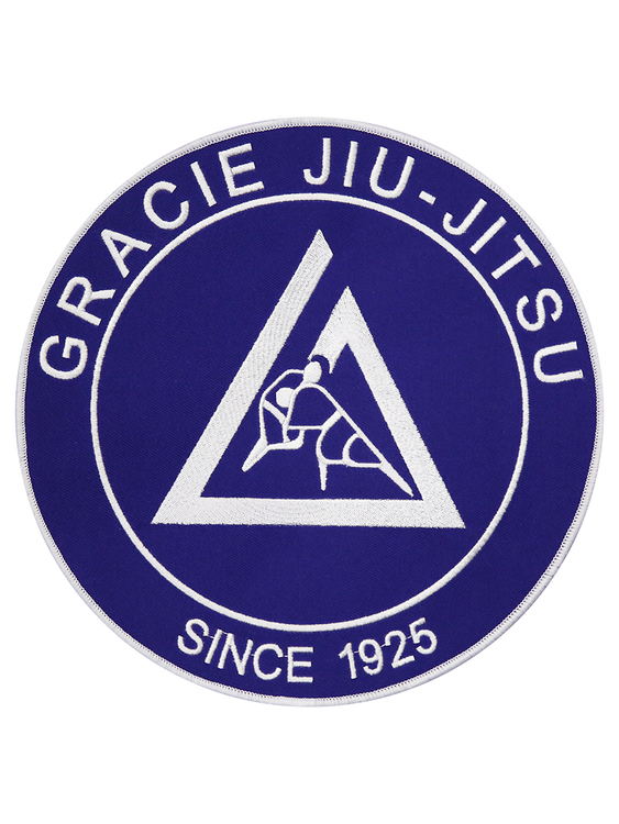 9 Inch XL Brazilian Jiu Jitsu Patch BJJ Back of Gi Iron//Sew on Badge Grappling