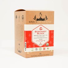 Organic Bergamot Black (Earl Grey): 15 Tea Sachets