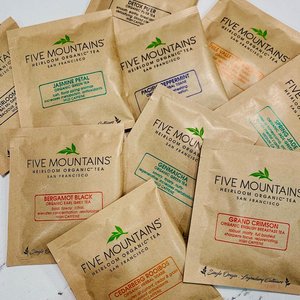 Organic Assortment of 100 Teas WITH WRAPPER