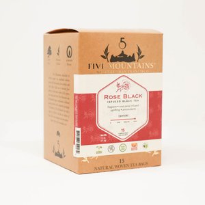 Rose Black: 15 Tea Sachets