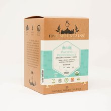 Organic Pacific Peppermint Tisane: 15 Tea Sachets