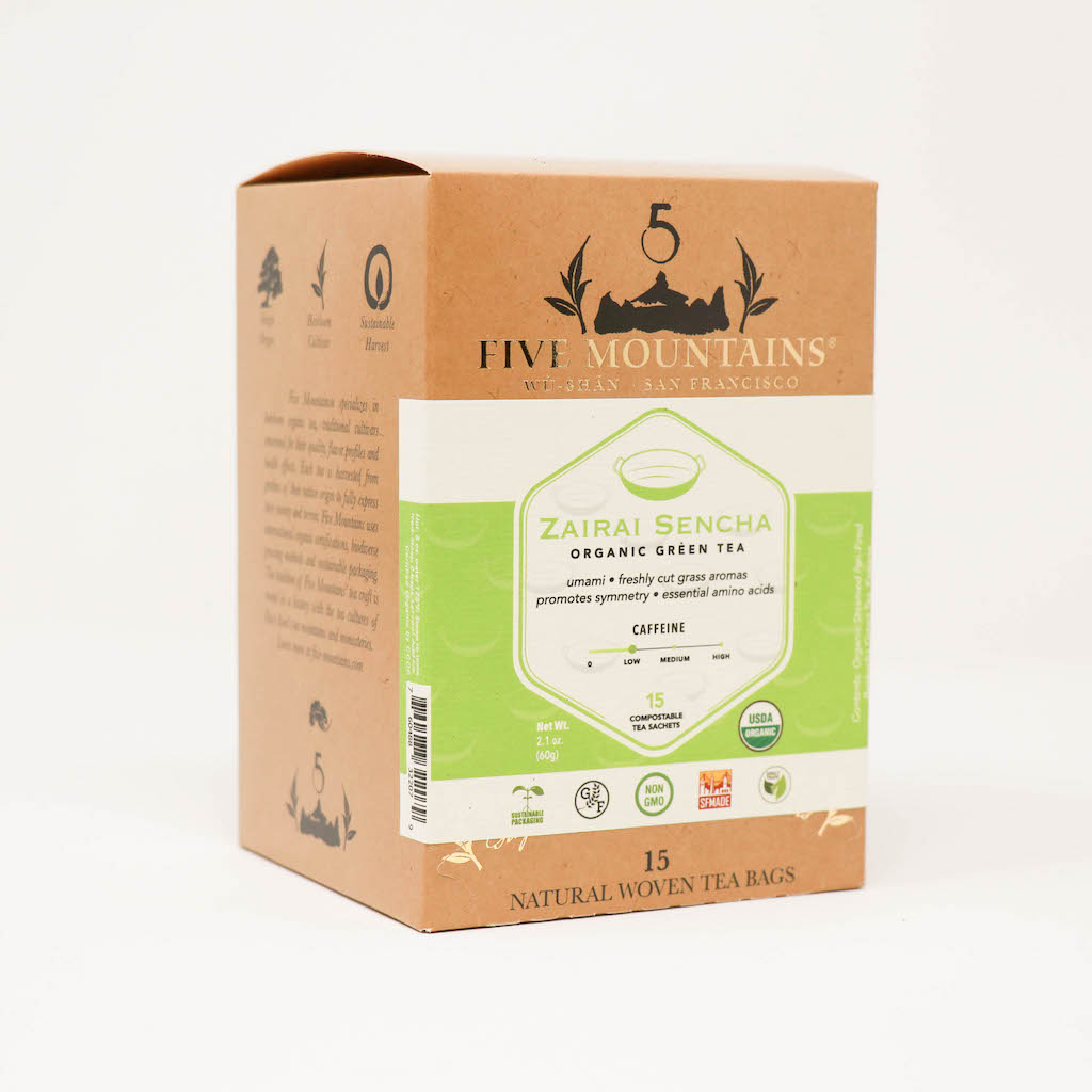 *Organic Zai'Rai Sencha Green: 15 Tea Sachets