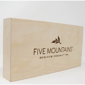 Five Mountains Wood Signage