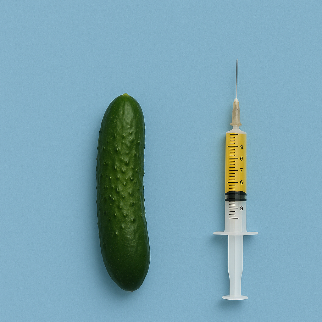 Picture of Blade, Dagger, Knife, Weapon, Food, Produce, Cucumber, Plant, Vegetable with text 9 6 7.