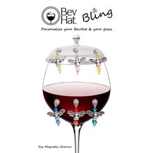 BevHat Bling Angel Charm Collection (6 charms)