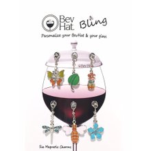 BevHat Bling Spring Charm Collection (6 Charms)