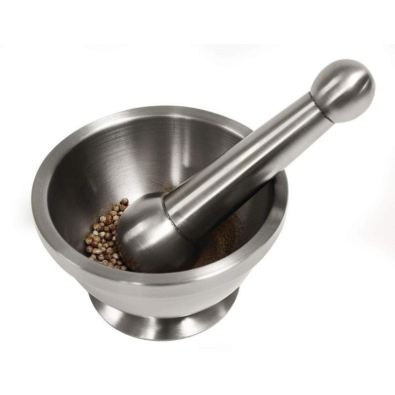 HealthSmart™ Stainless Steel Mortar and Pestle