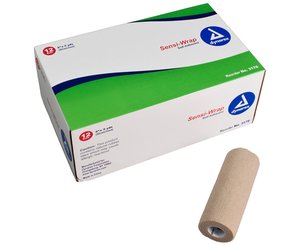 Sensi-Wrap Self-Adherent Bandage Rolls, 6" x 5 yds < Dynarex #3176 