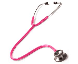 Clinical I Stethoscope in Box, Adult, Neon Pink