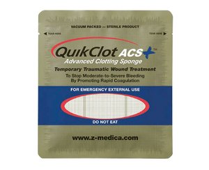 QuikClot ACS + Advanced Clotting Sponge