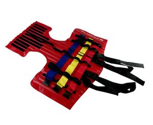 I.D.E.A. Velcro Head Restraint, UP, Red