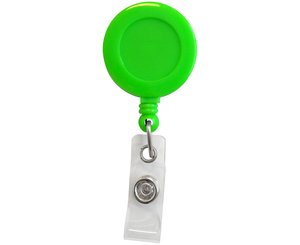 Retracteze ID Holder, Neon Green