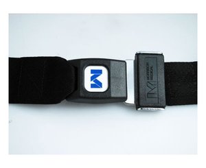 Nylon Backboard Straps 5' w/ Metal Push Button Buckle - Black < Morrison Medical #1215 