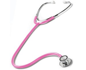 Dual Head Stethoscope, Pediatric Edition, Pediatric, Hot Pink < Prestige Medical #S108-P-HPK 