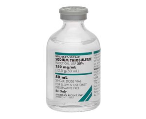 Sodium Thiosulfate Injection, USP, 12.5g/50mL, Single Dose Vial