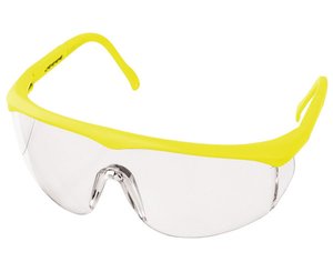 Colored Full-Frame Adjustable Eyewear, Neon Yellow