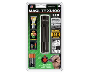XL100 LED Flashlight, 3 Cell AAA < Maglite 