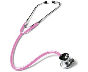 SpragueLite Stethoscope in Box, Adult, Hot Pink