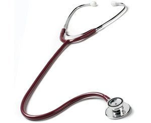 Dual Head Stethoscope, Adult, Burgundy < Prestige Medical #S108-BUR 