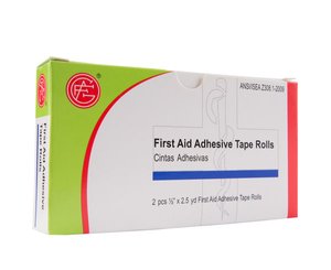 Adhesive Tape Rolls, 0.5 x 2.5 yds, 2pcs