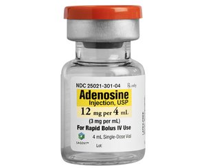 Adenosine Injection, USP, 12mg per 4mL