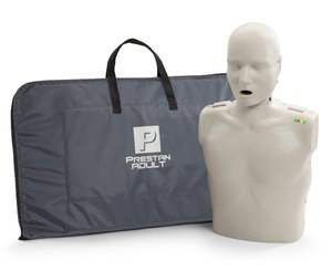 Professional CPR/AED Training Manikin w/ CPR Monitor, Adult, Light Skin < PRESTAN #PP-AM-100M 