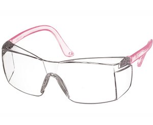 Colored Temple Eyewear, Frosted Pink, Frosted