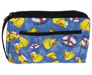 Compact Carrying Case, Yellow Duck, Print