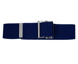 Cotton Gait Belt with Metal Buckle, Blue < Prestige Medical #621-BLU 