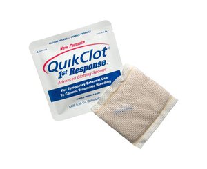 QuikClot 1st Response Advanced Clotting Sponge , Box/5